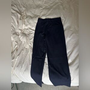 Maje Navy/Red Pinstripe Trouser New